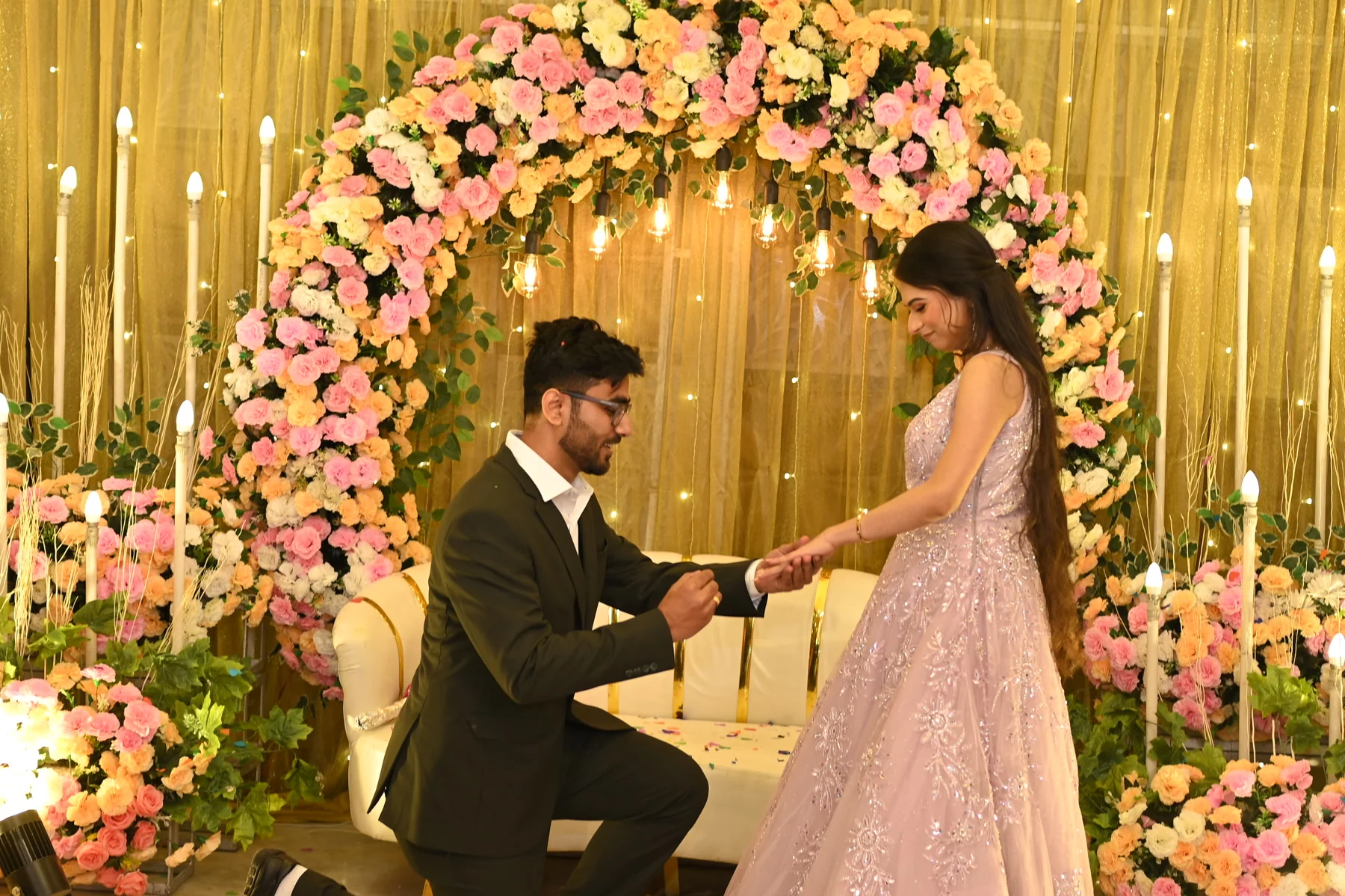The engagement ceremony